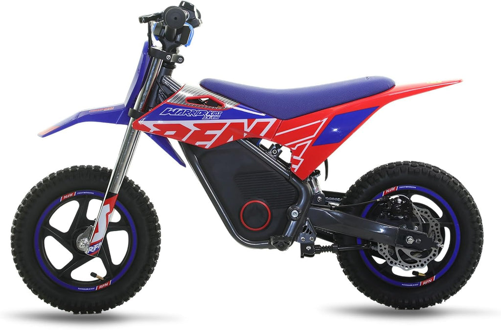 RFN E150 24V Kids Electric Dirt Bike, Electric Motorcycle with 200W Motor | 8 mph Max Speed,15-Mile Range & 2 Speed Modes for Ages 3-6