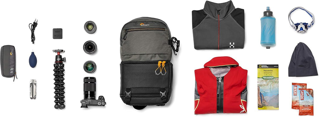 Lowepro Slingshot SL 250 AW III Mirrorless and DSLR Sling Camera Bag with QuickDoor Access and 10 inch Tablet Compartment DSLR Accessories - for Sony A7, iPad, Surface Pro - 300D Ripstop - Grey, Model: LP37334-PWW