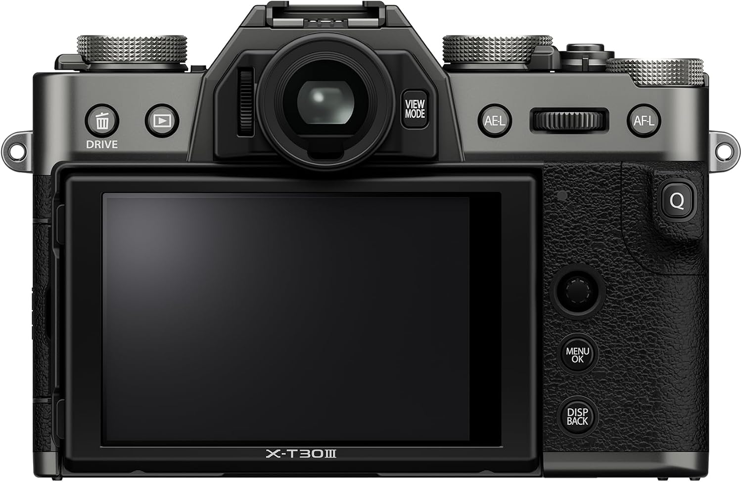 FUJIFILM X-T30 III Mirrorless Camera Body, with XC13-33mm Lens Kit, Charcoal Silver
