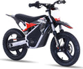 AIII 36V Electric Dirt Bike for Kids 4-8, High Performance 350W Racing Grade Motorcycle, Up to 18.6MPH, 3 Speed Settings, 14-Inch Off-Road Tires, Dual Disc Brakes & Advanced Shock Absorption, Black