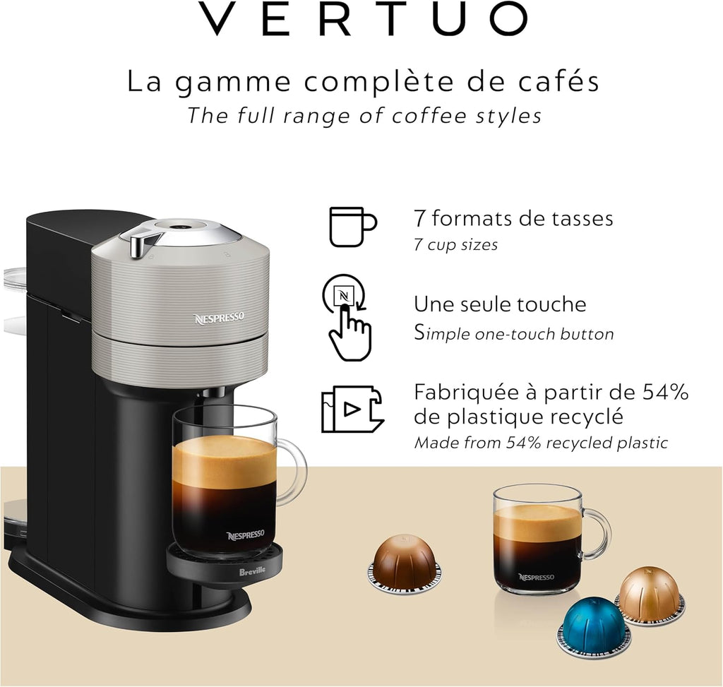 Nespresso Vertuo Next Coffee and Espresso Maker by Breville