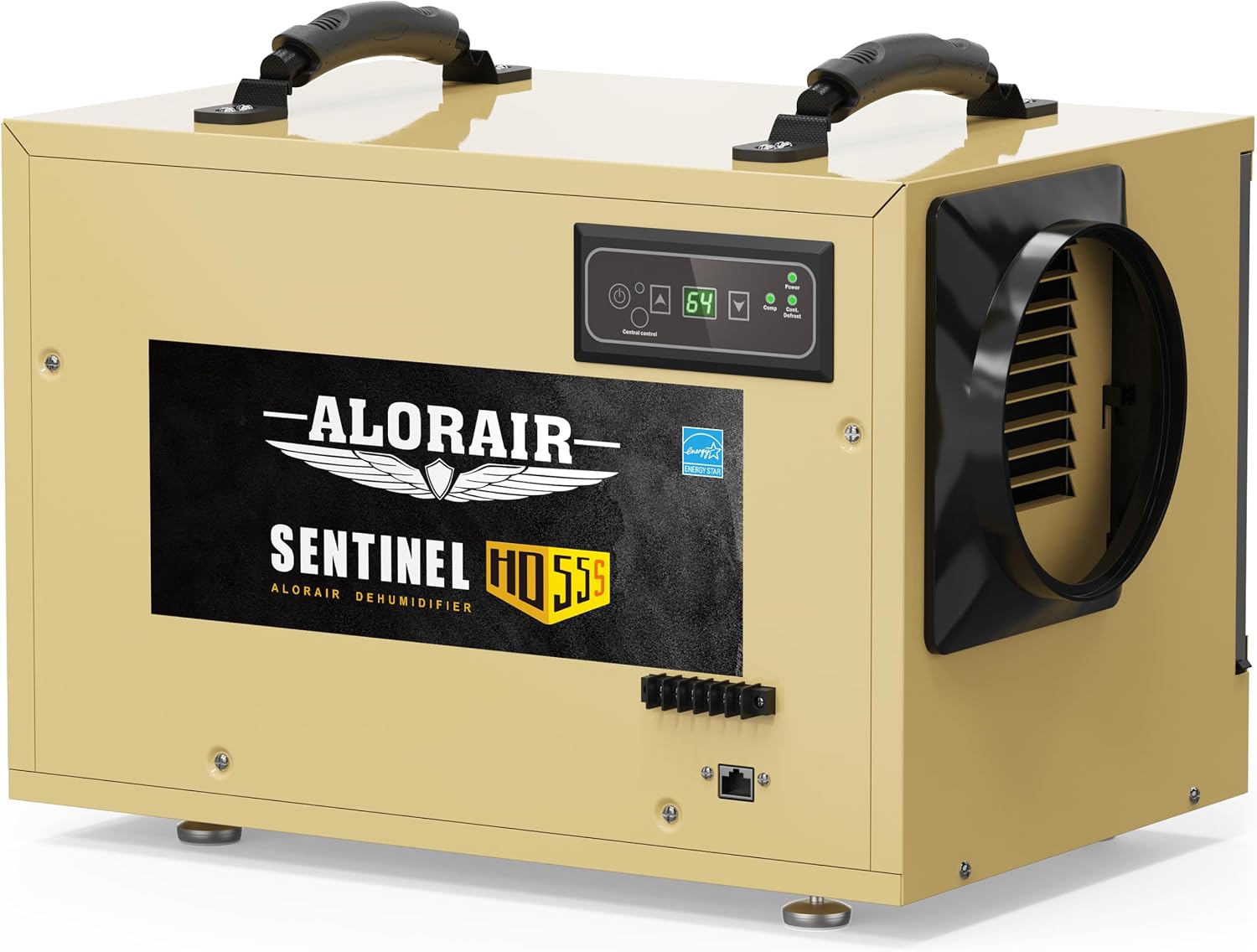 ALORAIR 120 PPD Commercial Dehumidifier, with Drain Hose for Crawl Spaces, Basements, Industry Water Damage Unit, cETL Listed, Compact, Portable, Auto Defrost, Memory Starting, 5 Years Warranty