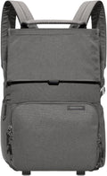 BREVITE - The Runner - Compact Camera Backpacks for Photographers - A Minimalist & Travel-friendly Photography Backpack Compatible With Both Laptop & DSLR Accessories 18L (Charcoal Gray)