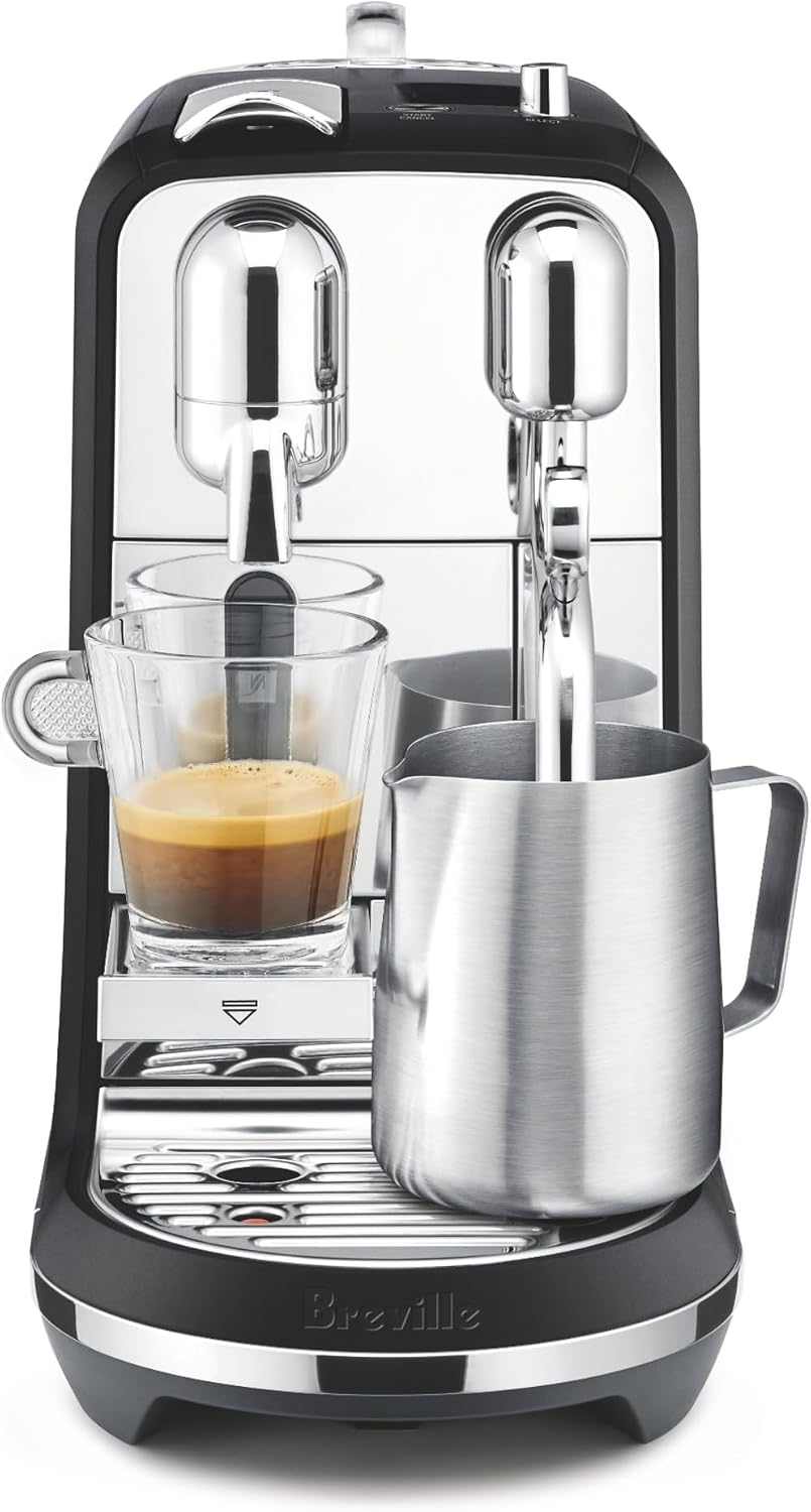 Nespresso Creatista Plus Espresso Machine by Breville, Black Truffle