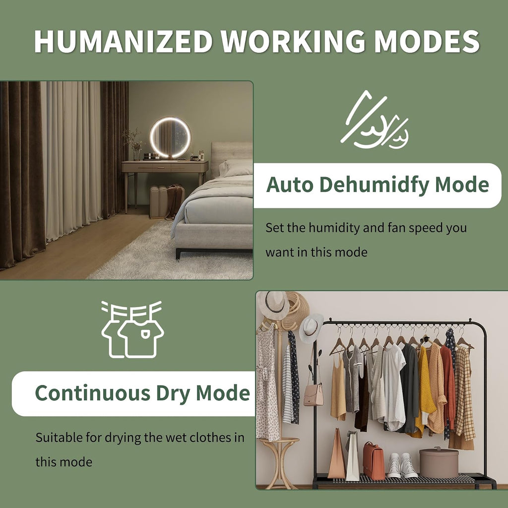 Shinco 86 Pints Dehumidifier for Home and Basements, 5000 Sq.Ft Dehumidifiers with Drain Hose, Auto or Manual Drainage, Auto Defrost, Quietly Remove Moisture, Intelligent Humidity Control, 24HR Timer