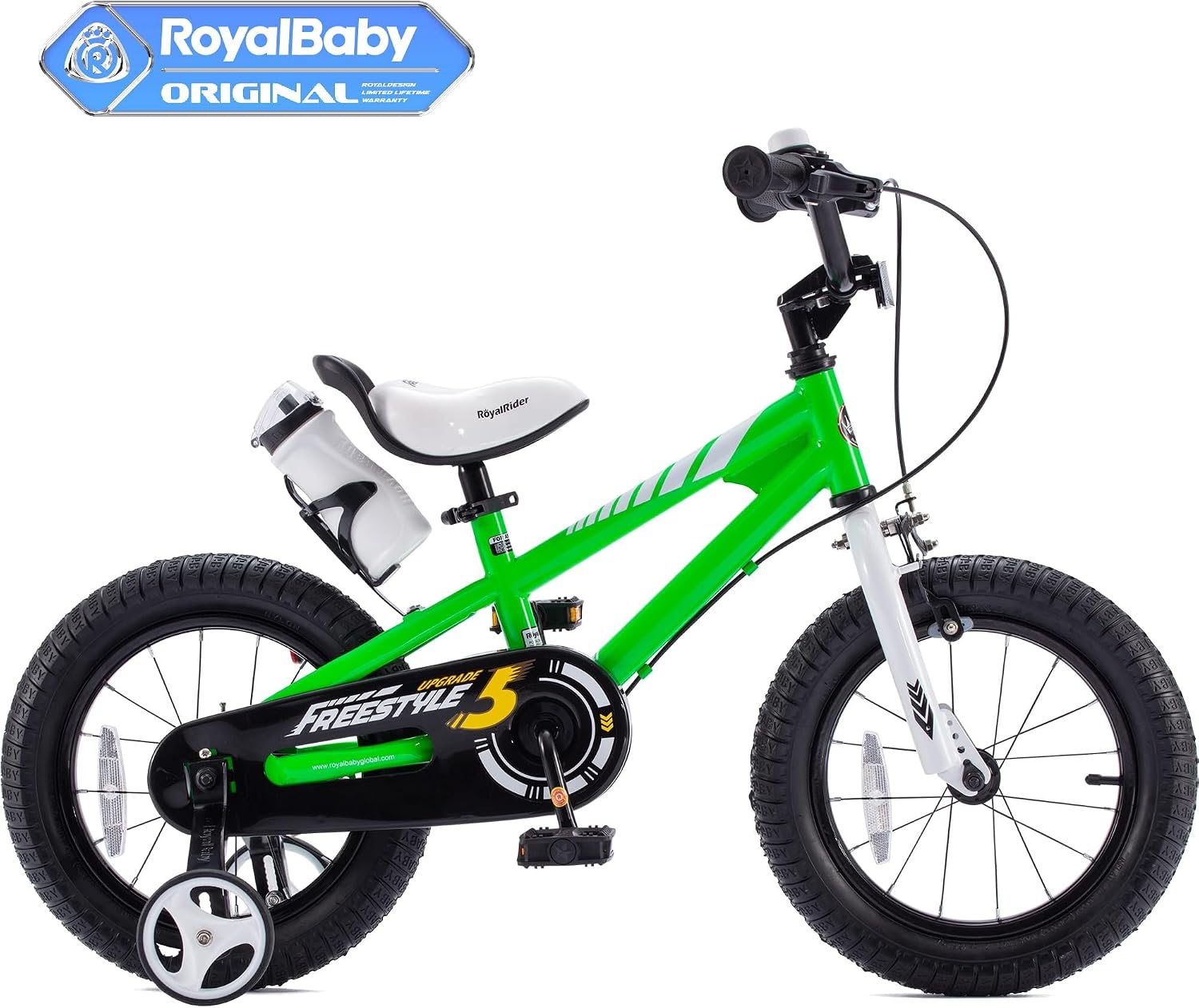 RoyalBaby Kids Bike with Dual Handbrake for Beginners,12 14 16 18 20 Inch Bicycle for Boys & Girls Ages 3-10 Years