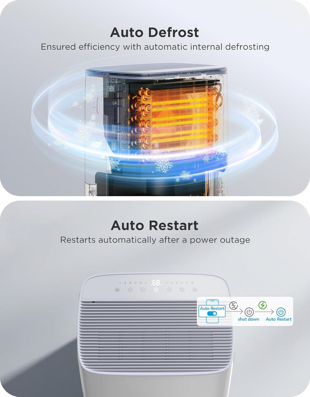 GoveeLife Dehumidifier for Home 4,500 Sq.Ft, 50 to 137 Pint Smart Auto Humidity Control, Drain Hose, 2.0Gal Bucket, Compressor Dehumidifiers for Basement with Auto Shut Off, Bathroom, Garage, w/WiFi