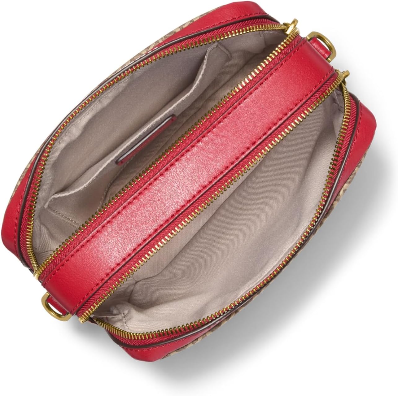 Michael Kors, Womens, Bryant Double Zip Chain Camera Crossbody