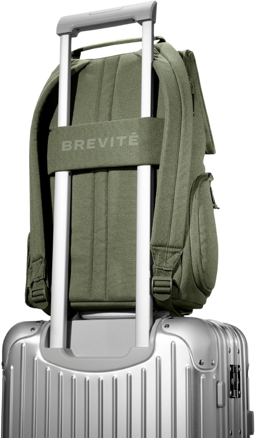 BREVITE - The Runner - Compact Camera Backpacks for Photographers - A Minimalist & Travel-friendly Photography Backpack Compatible With Both Laptop & DSLR Accessories 18L (Pine Green)