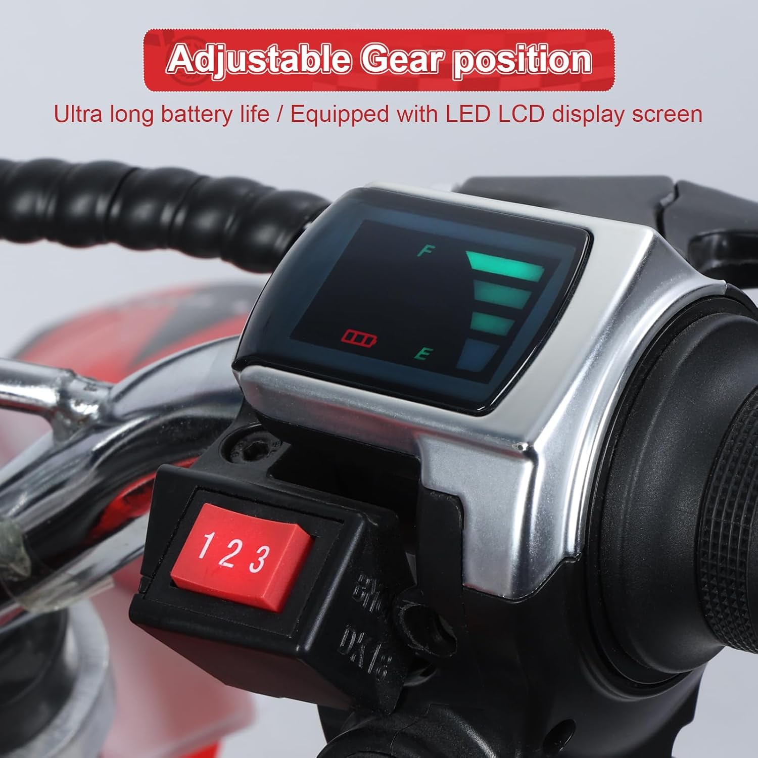 Electric Dirt Bike for Kids - Mini Motocross Off Road Motorcycle, 36V 500W Pocket Motorbike, High Speed 25KM/H, 10-Inch Wheels-Kids Electric Dirt Bike