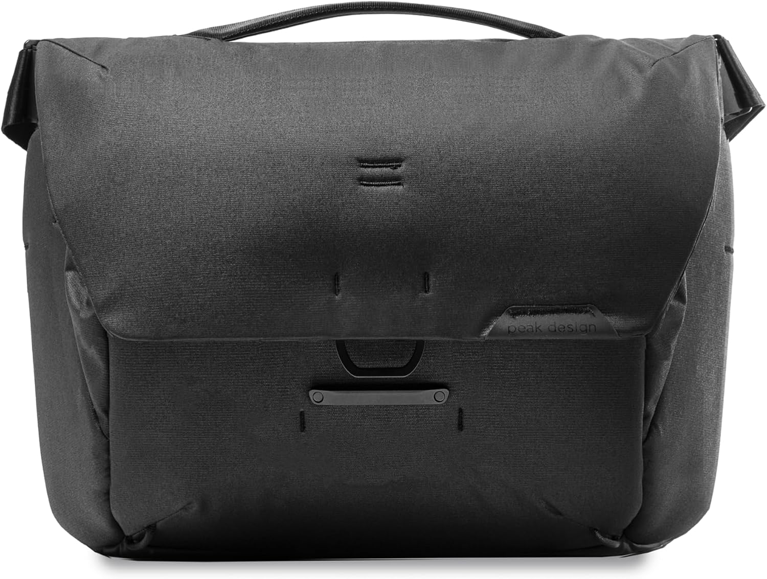 Peak Design Everyday Messenger V3 13L, Black, Weatherproof Camera and Work Bag with Laptop Sleeve, Expandable, MagLatch Closure, FlexFold Dividers, Fits 13' Laptop, Messenger Bag for Men and Women