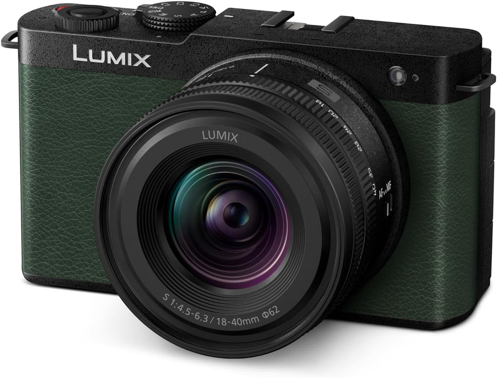 Panasonic LUMIX S9 Full-Frame Mirrorless Camera with S 18-40mm F4.5-6.3 Lens, Compact, Lightweight Body, Perfect for Social Media and Travel, DC-S9NG9
