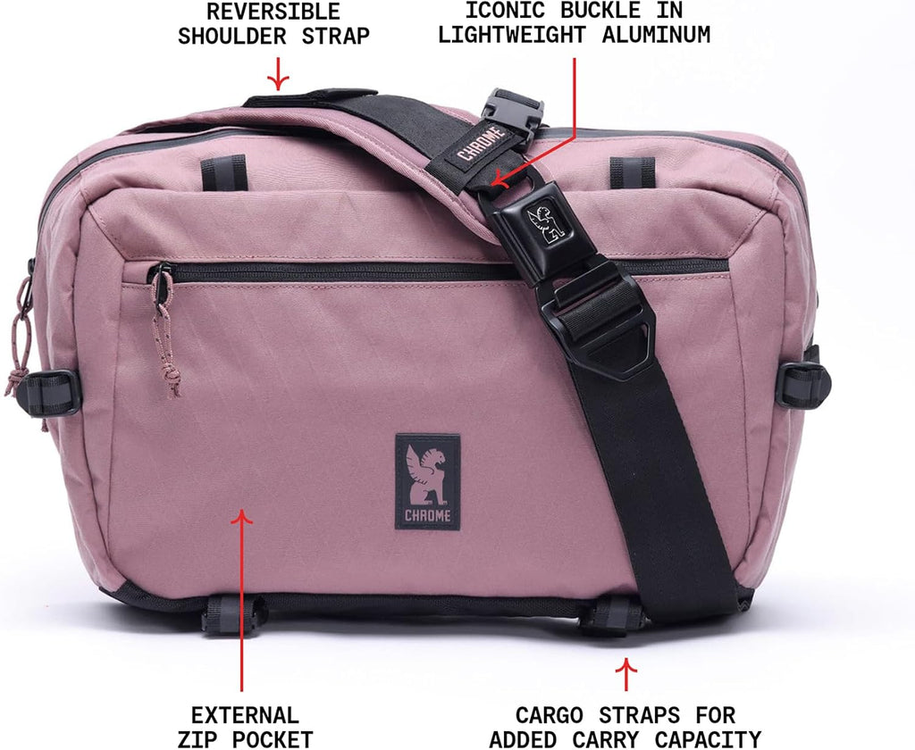 Chrome Industries Kadet Max Messenger Bag – Crossbody Sling Backpack for Men and Women w/Quick Release Buckle
