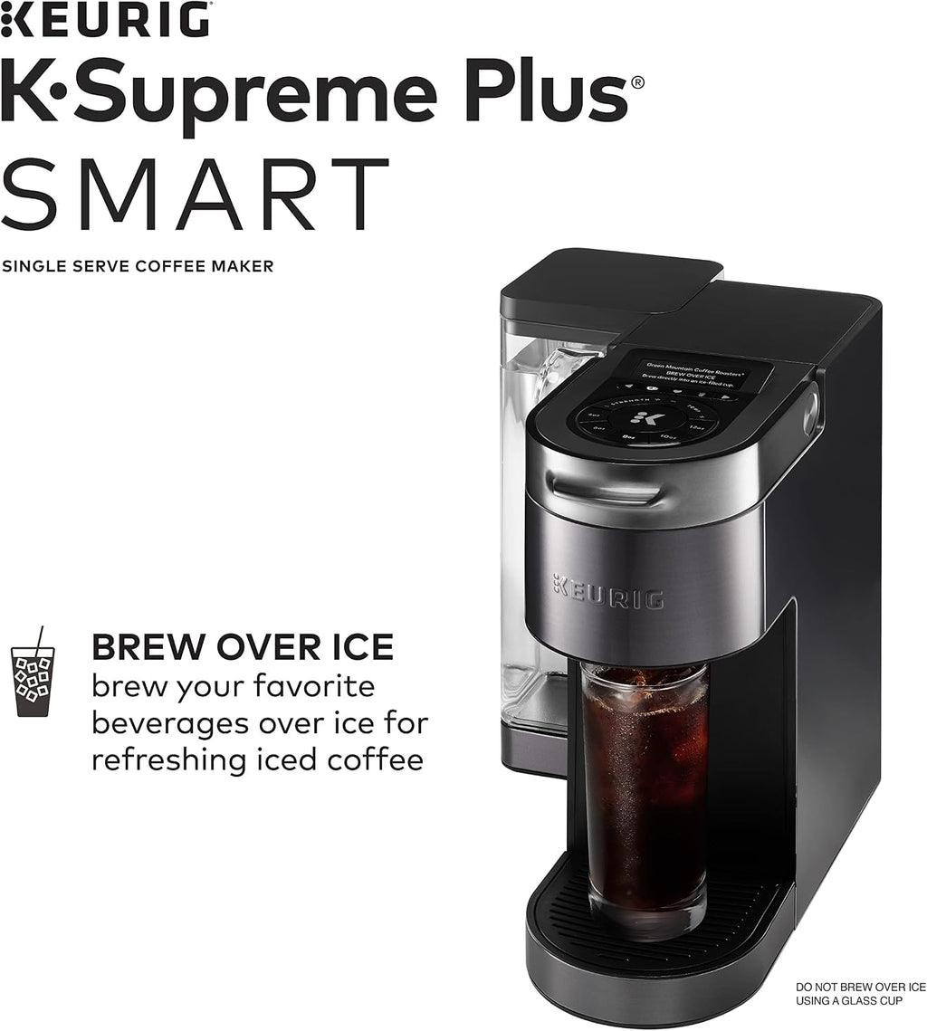Keurig K-Supreme Plus SMART Single Serve Coffee Maker with Dunkin' Original Blend Medium Roast, 60 K-Cup Pods
