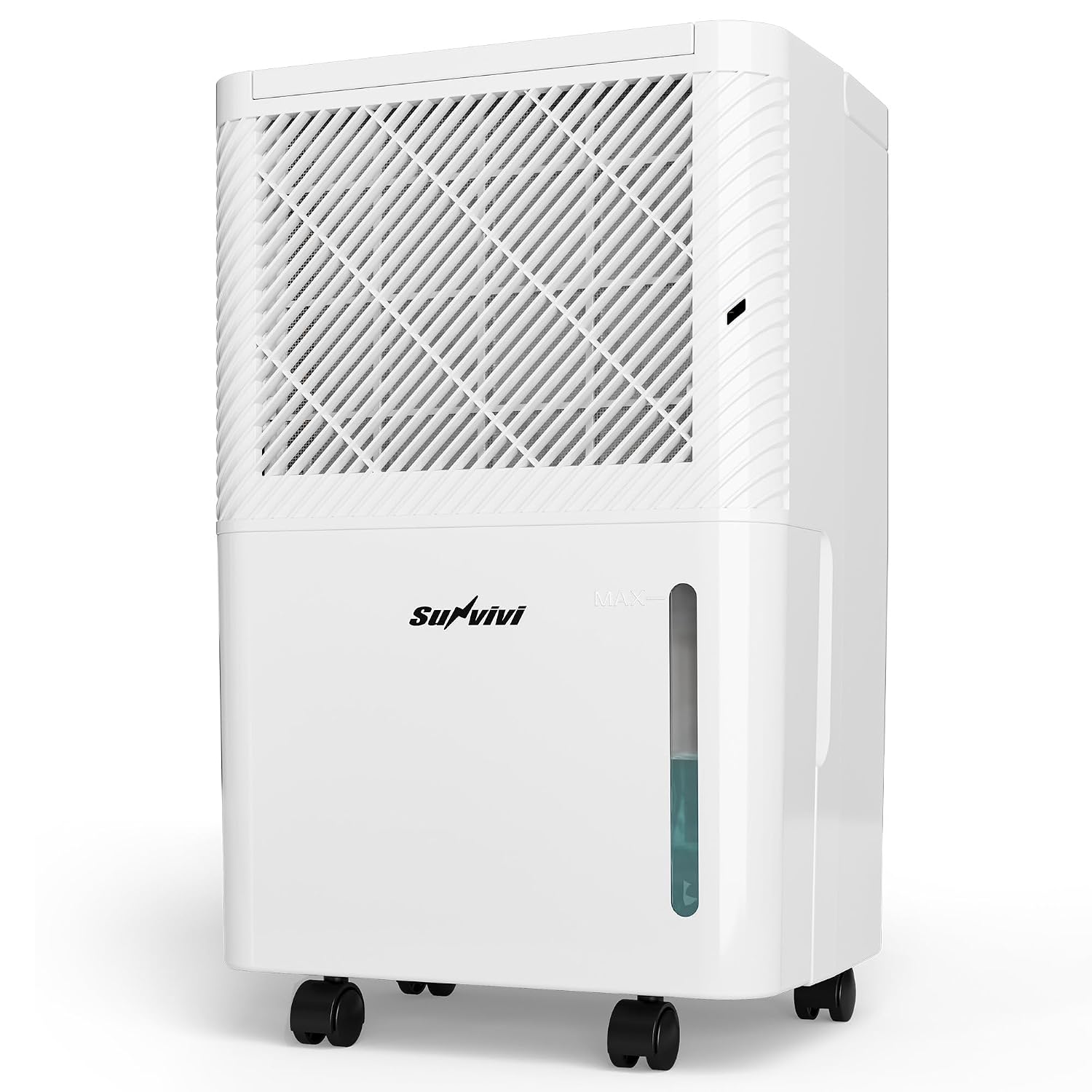 25 Pint Dehumidifier with Drain Hose: for Whole Home & Large Rooms up to 1500 Sq.Ft, 71OZ Tank, Auto Shut Off, 24H Timer, Ideal for Basement, Bedroom, Garage, RV, White