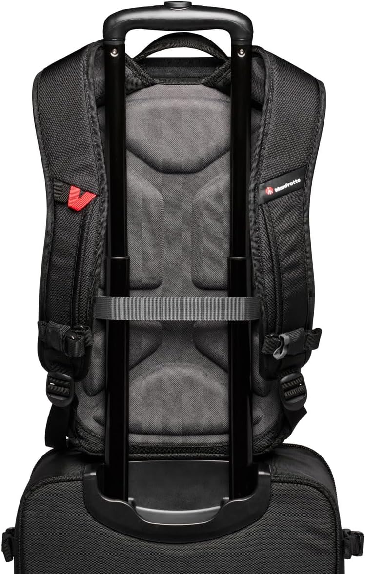 Manfrotto Advanced Compact III Camera Backpack for Camera and Laptop, Camera Backpack for Mirrorless with Lenses, with Interchangeable Padded Dividers and Tripod Attachment