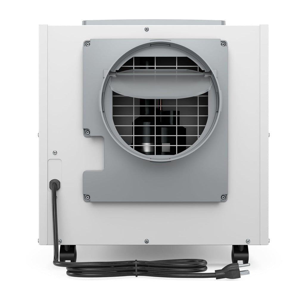 AprilAire E130C Pro 130-Pint Whole-House Dehumidifier with Castors, Energy Star Certified, Commercial-Grade for Basement, Crawlspace, or Whole House up to 7,200 sq. ft.