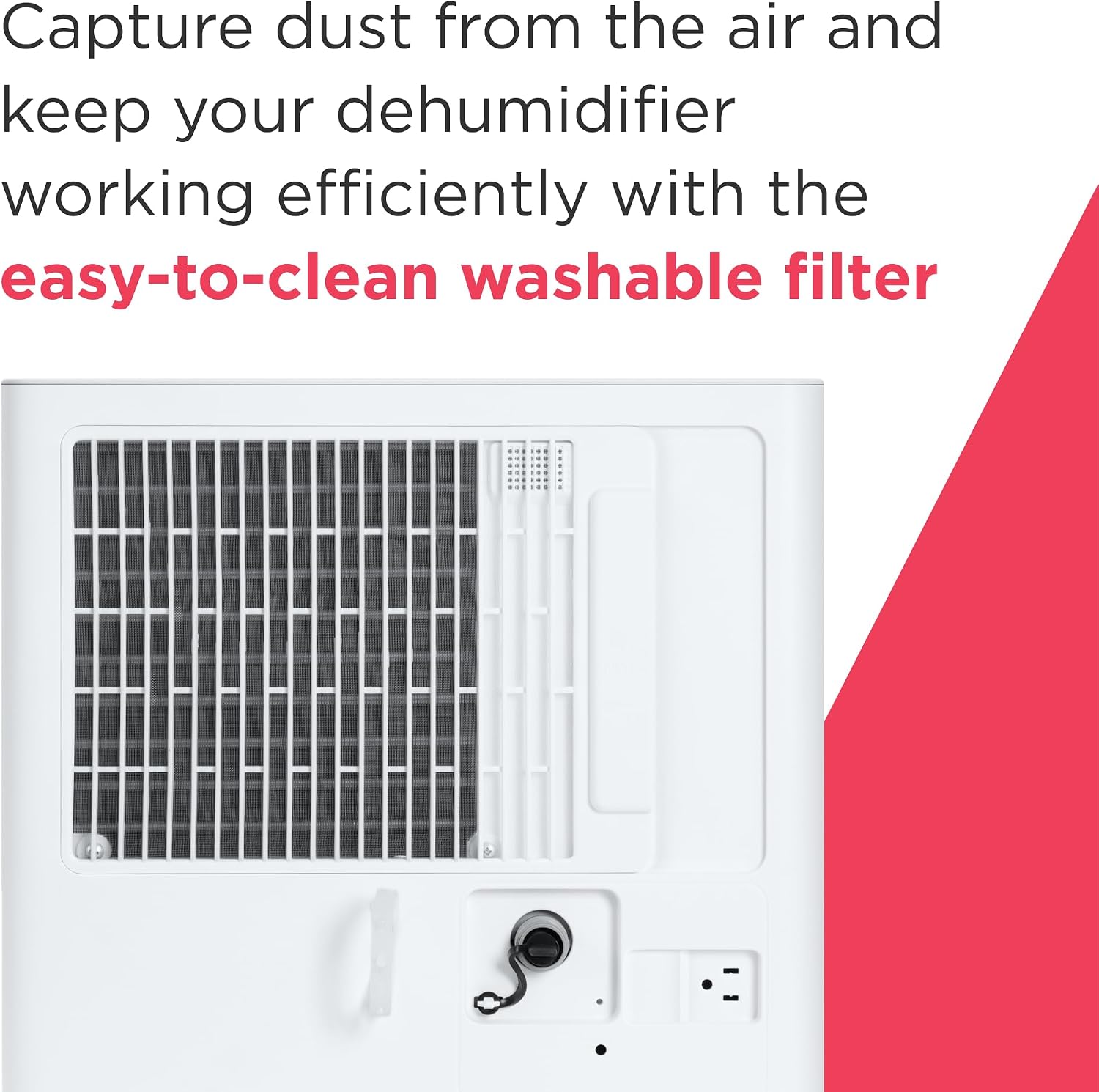 Frigidaire 22-Pint Portable Dehumidifier with Energy Star Certification for Small/Medium Rooms, Bedrooms & Bathrooms, Custom Humidity Control, Auto Shut Off, White