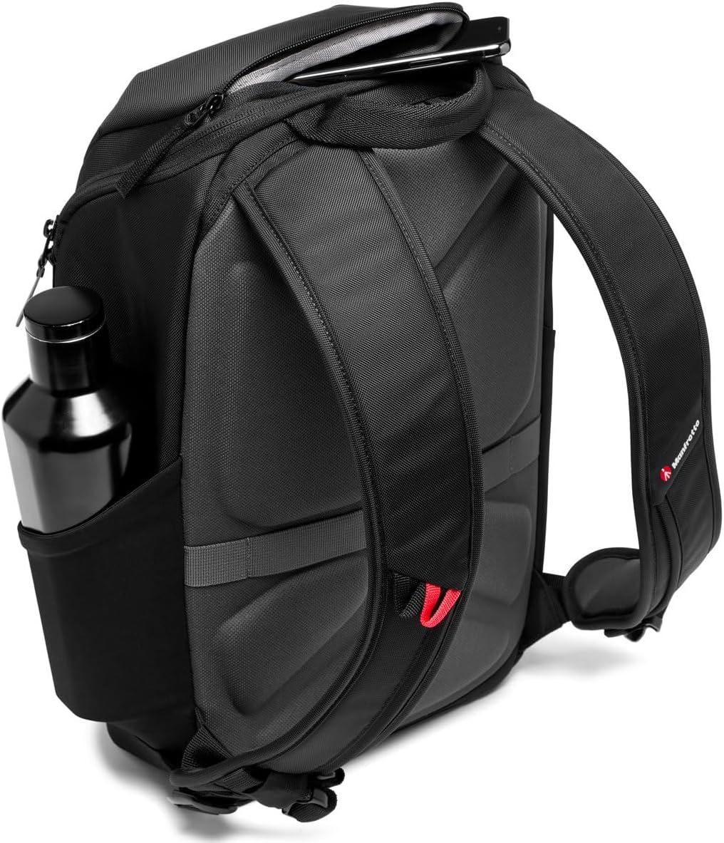 Manfrotto Advanced Compact III Camera Backpack for Camera and Laptop, Camera Backpack for Mirrorless with Lenses, with Interchangeable Padded Dividers and Tripod Attachment