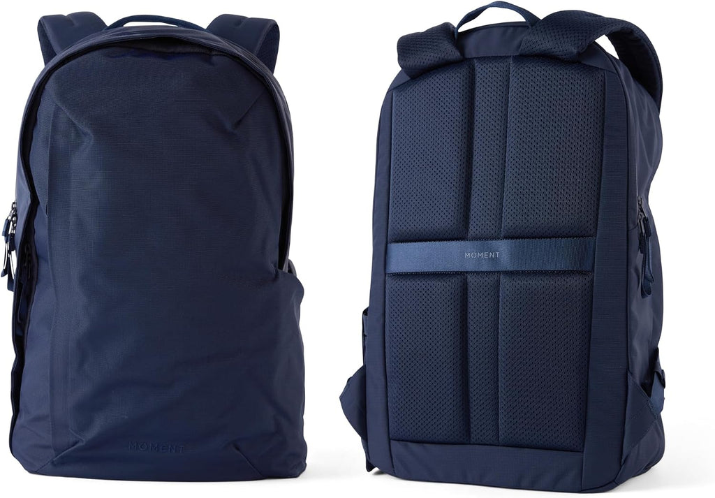Moment Everything Backpack – 17L or 21L Weatherproof Everyday Camera & Laptop Bag (Gen 2, Navy, 21L)