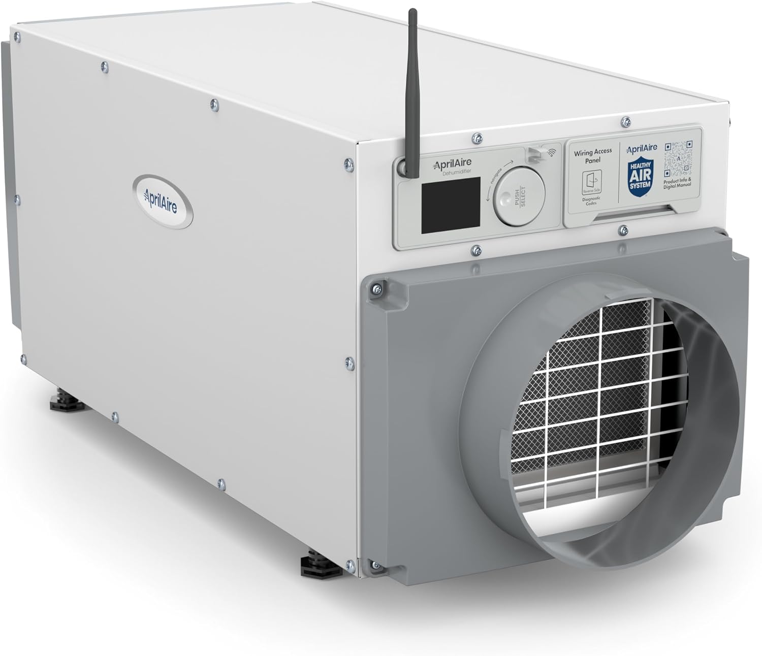 AprilAire E070W Wi-Fi Dehumidifier – 70 PPD for Crawl Spaces, Basements, Whole Houses up to 2,200 Sq. Ft., Part of the AprilAire Healthy Air System