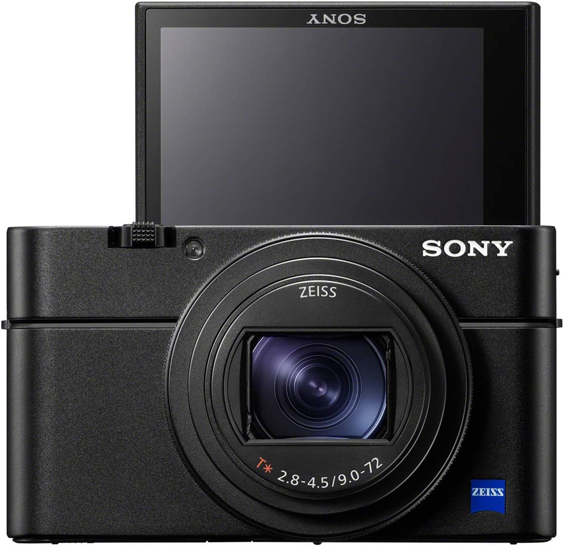 Sony RX100 VII Premium Compact Camera with 1.0-Type Stacked CMOS Sensor (DSCRX100M7), Black