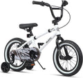 Glerc Kids Bike for Ages 1-8 Years Old, 12-16 Inch BMX Style Kids Bicycle with Training Wheels, Boys Bike for Children and Toddler, Multiple Colors