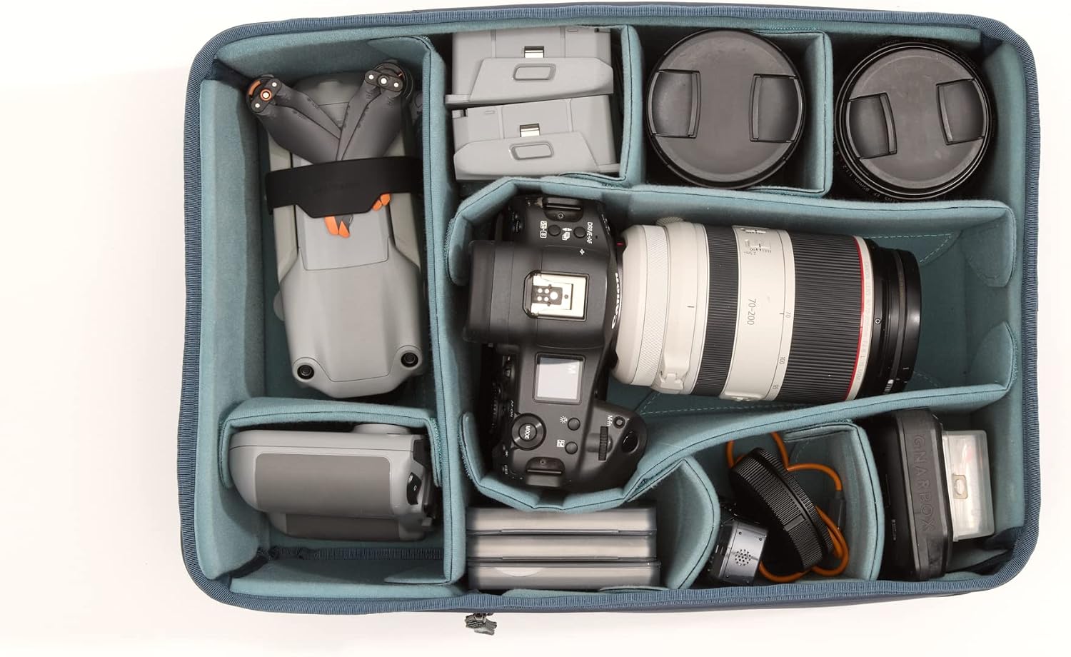 Shimoda Core Unit Large DSLR v3 Modular Camera Insert With Side Access Integration, Fits Pro Mirrorless And Gripped DSLR Bodies Up To 6.7 in. (17cm) Tall, Telephoto Lens Ready Storage, EVA Dividers