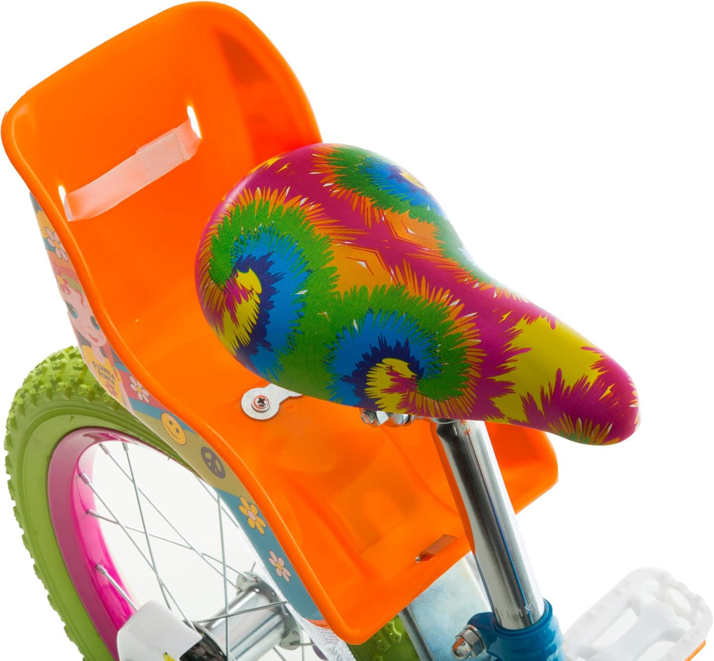 Titan Girls BMX Bike for Kids Ages 4-7, 16-Inch Wheels, 9-Inch Frame, Training Wheels, Toy Seat, Doll Basket, Streamers, First Bike, Princess Bicycle, Gift for Girls | for Kids, Training Wheels, Toy Seat, Doll Basket, Streamers, First Bike