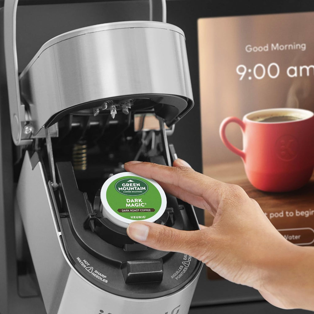 Keurig K-4500 Large Business Single Serve Coffee and Specialty Beverage Café System, Plumbed, Silver/Black