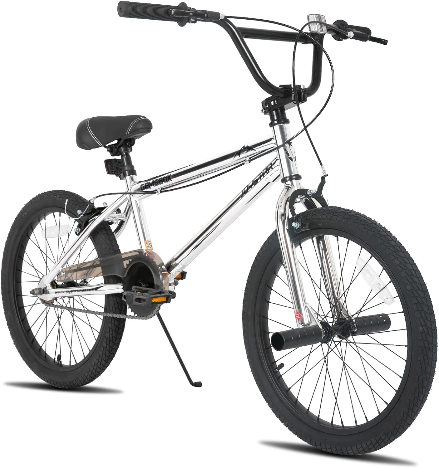 JOYSTAR 20 Inch Kids BMX Bike for Boys and Girls Age 7-12 | Freestyle Bicycle for Beginner Level Riders with Dual Hand Brakes & 2 Pegs | 20' Kids Bike