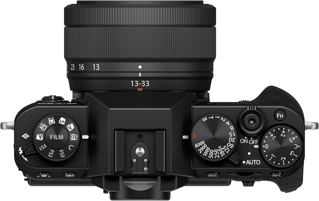 FUJIFILM X-T30 III Mirrorless Camera Body, with XC13-33mm Lens Kit, Black