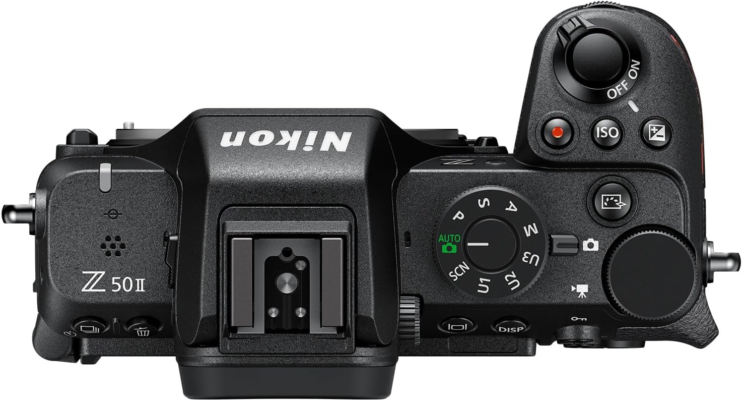 Nikon Z50 II with Wide-Angle Zoom Lens | Compact mirrorless Stills/Video Camera with Easy Color presets and Wireless Photo Sharing | Nikon USA Model
