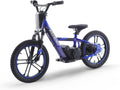 TUIBOKA Electric Dirt Bike for Kids, Professional Version, Electric Motorcycle with 500W Powerful Brushless Motor, 14 MPH, 16 Inch Off Road Tires, Adjustable Seat for Ages 5-12 Blue