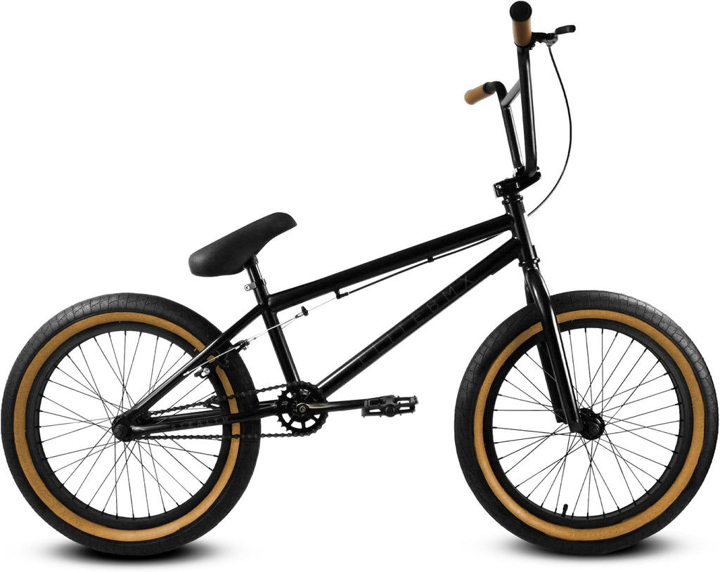 Elite BMX Stealth Freestyle Bike for Youth & Adults, Durable Steel Frame, Available in 16', 18', and 20' Sizes
