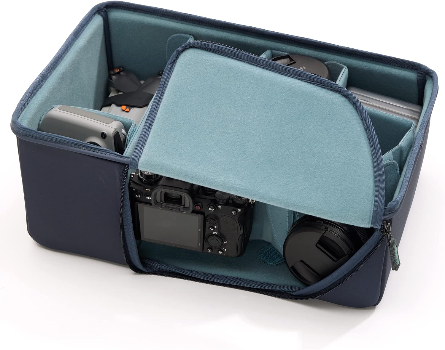 Shimoda Core Unit Large DSLR v3 Modular Camera Insert With Side Access Integration, Fits Pro Mirrorless And Gripped DSLR Bodies Up To 6.7 in. (17cm) Tall, Telephoto Lens Ready Storage, EVA Dividers