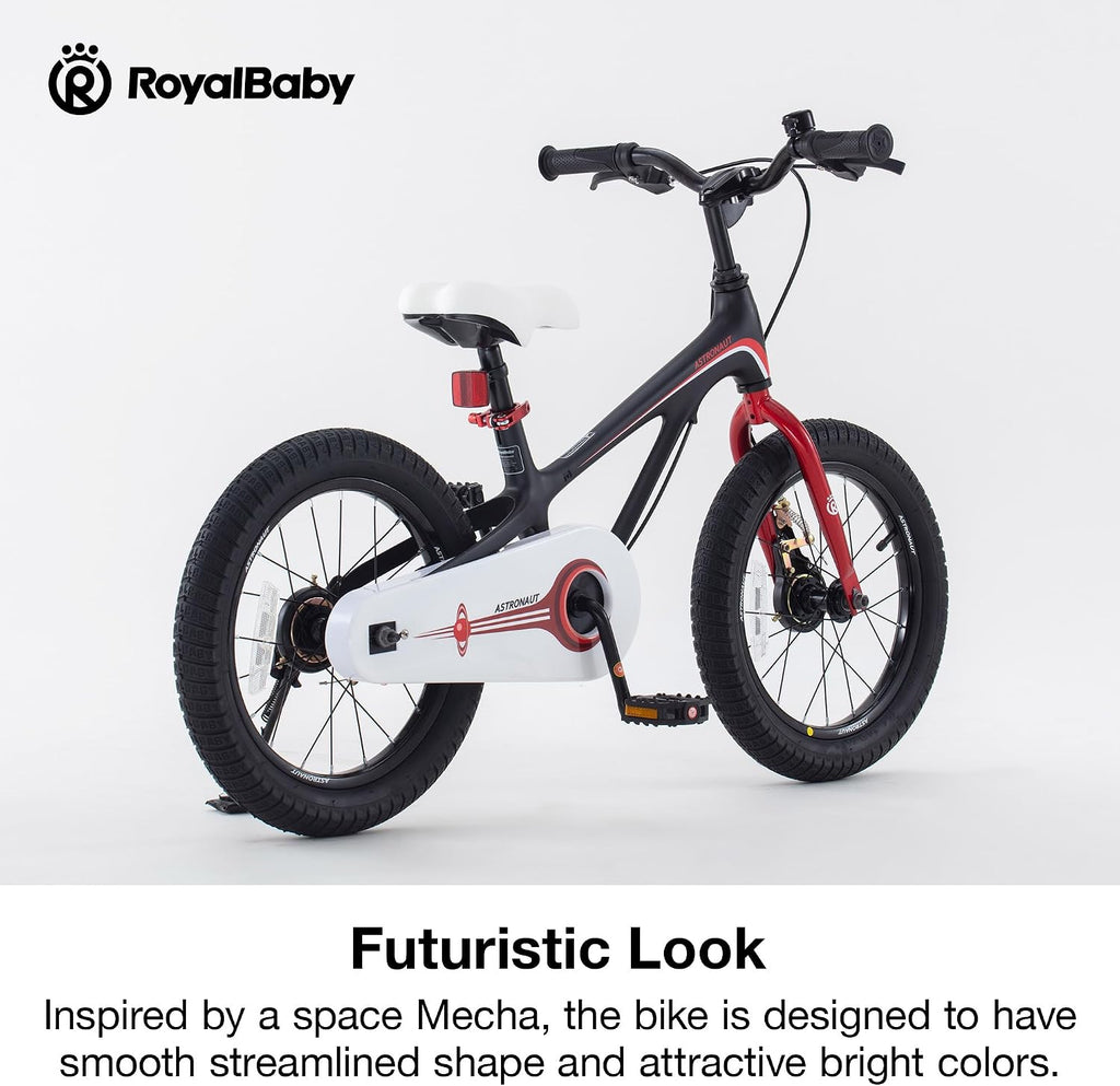 RoyalBaby Kids Bike Lightweight Magnesium Alloy, 14 16 18 Inch Children's Bicycle for Boys Girls Ages 3-9