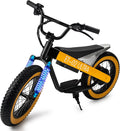 Electric Balance Bike, 750W Motor, 18Miles Long Range & 19Mph, 16' Fat Tire Electric Dirt Bike for Ages 6-11, Front Suspension, Dual Brake Off-Road Electric Motorcycle for Boys Girls (Yellow)