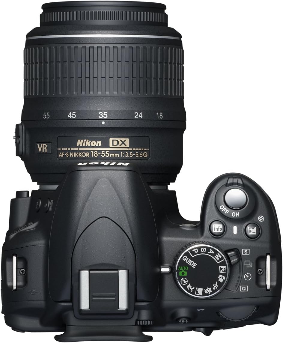 Nikon D3100 14.2MP DX-Format Digital SLR Camera Kit with 18-55mm f/3.5-5.6 VR Lens - (Black) [International Version]