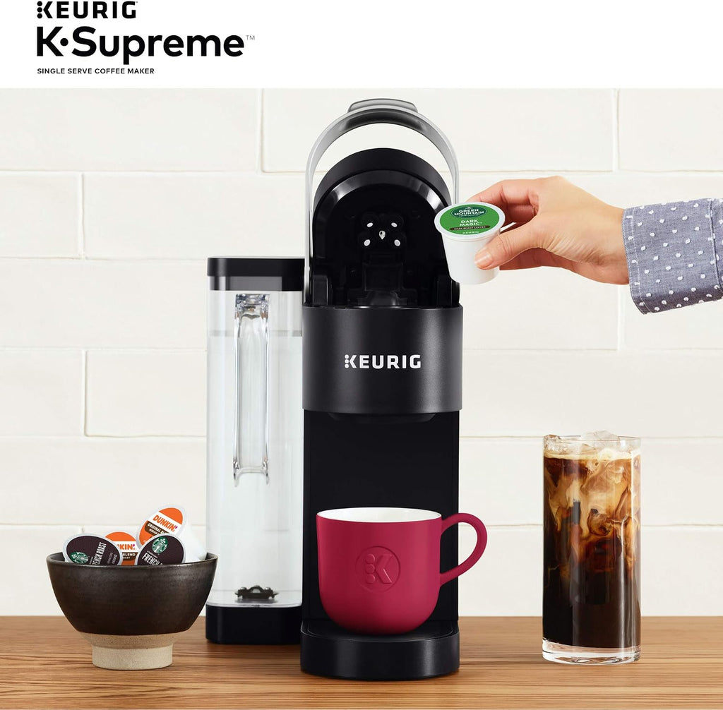 Keurig K-Supreme Single Serve Coffee Maker with Dunkin' Original Blend Medium Roast, 60 K-Cup Pods