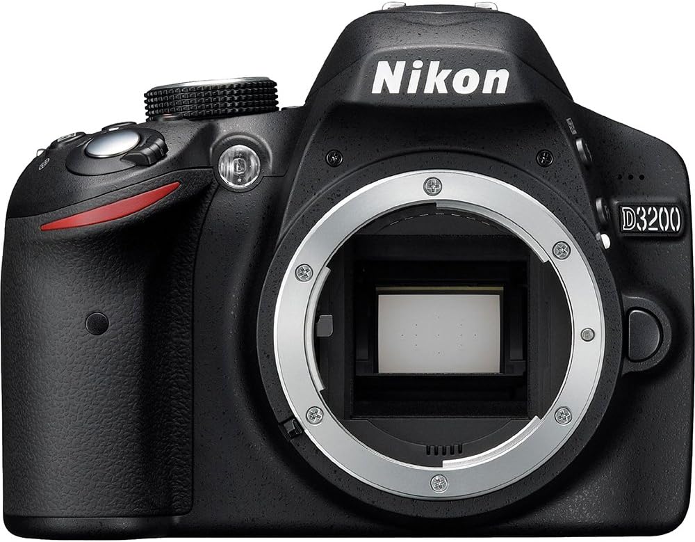 Nikon D3200 24.2 MP CMOS Digital SLR Camera with 18-55mm and 55-200mm VR DX NIKKOR Dual Zoom Lens Bundle (Certified Refurbished)