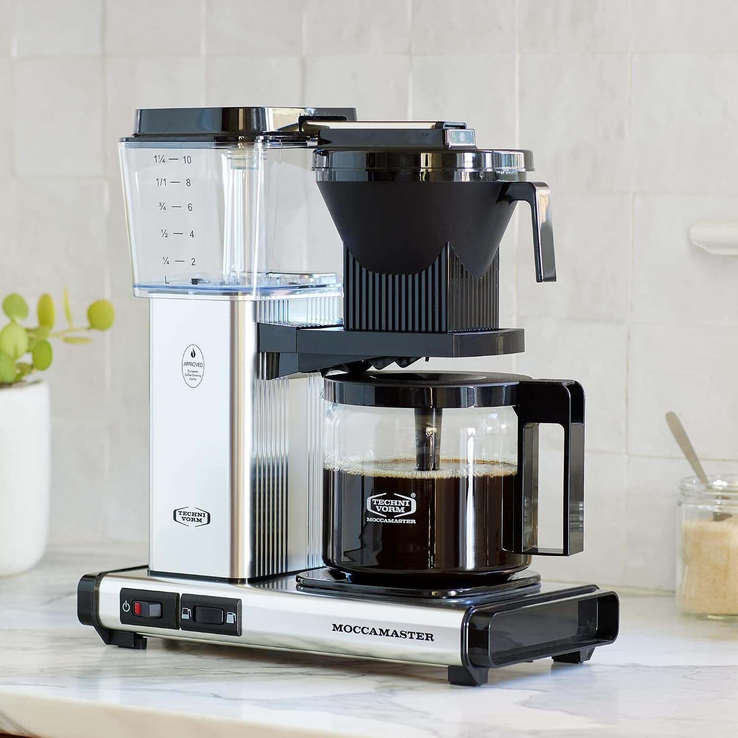 Technivorm Moccamaster 53631 KBGV Select 10-Cup Coffee Maker, Terracotta, 40 ounce, 1.25l