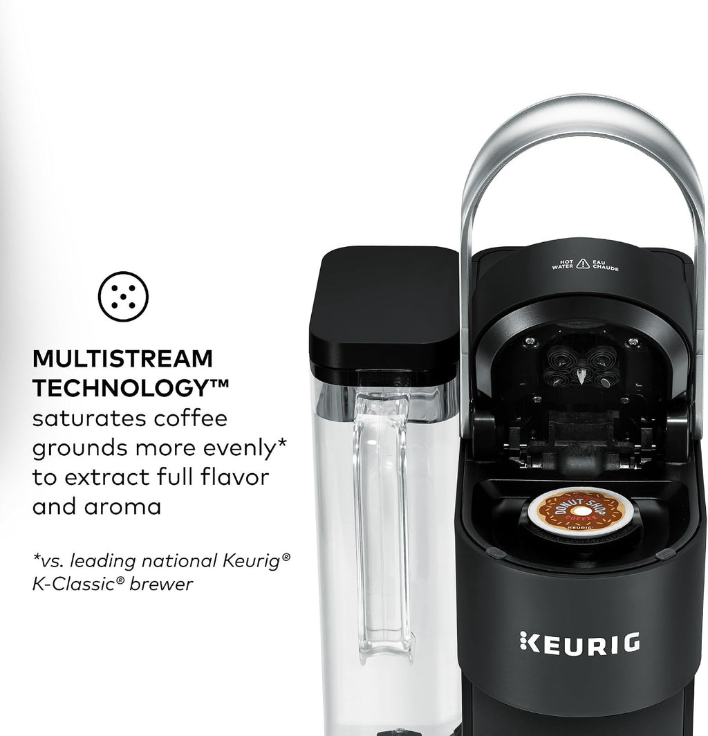 Keurig K-Supreme SMART Coffee Maker, MultiStream Technology, Brews 6-12oz Cup Sizes, Black