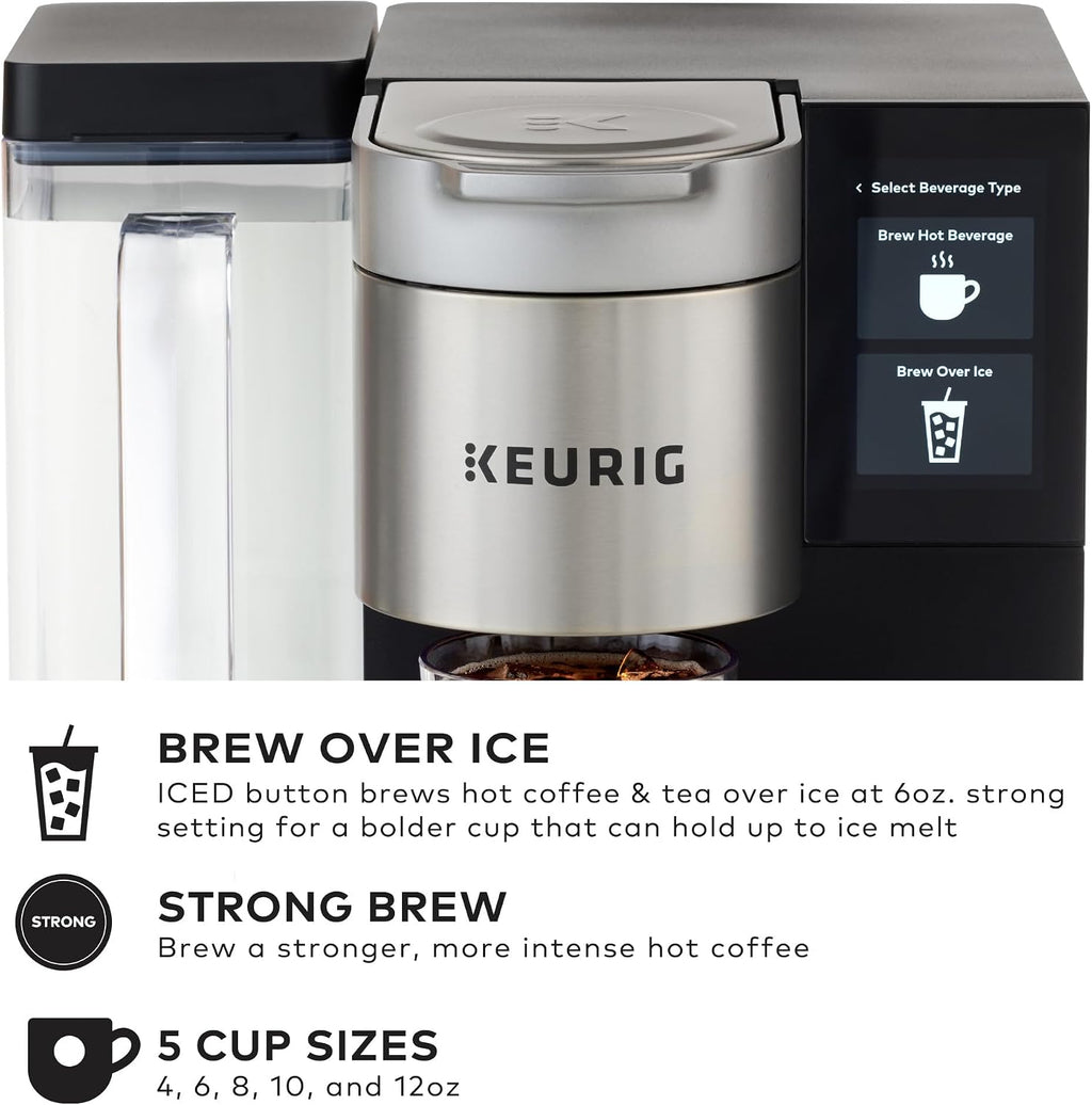 Keurig K-2550 Medium Business Single Serve Coffee Maker, 110 oz Water Reservoir, Silver/Black