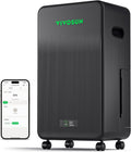 VIVOSUN AeroDrain D12 Smart Environmental Dehumidifier, up to 12L/day, 2L Water Tank, with Temperature & Humidity Sensor Probe, Smart Remote Control, Designed for Grow Tents