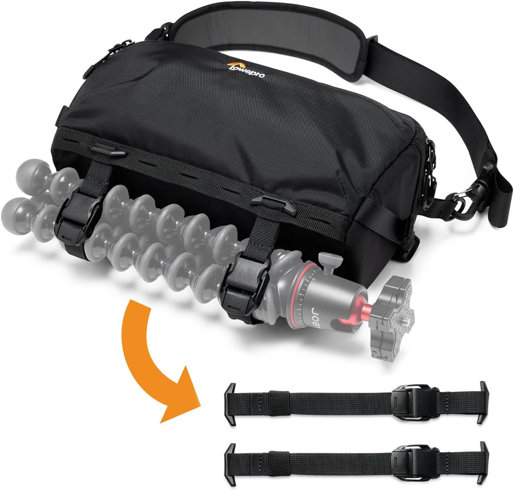 Lowepro ProTactic Lite SLX 120 AW III Camera Sling Bag, Professional Camera, Rain Cover, Lightweight Crossbody Sling Backpack, for Photographer, Videographer, Volume 5L, for DSLR/Mirrorless