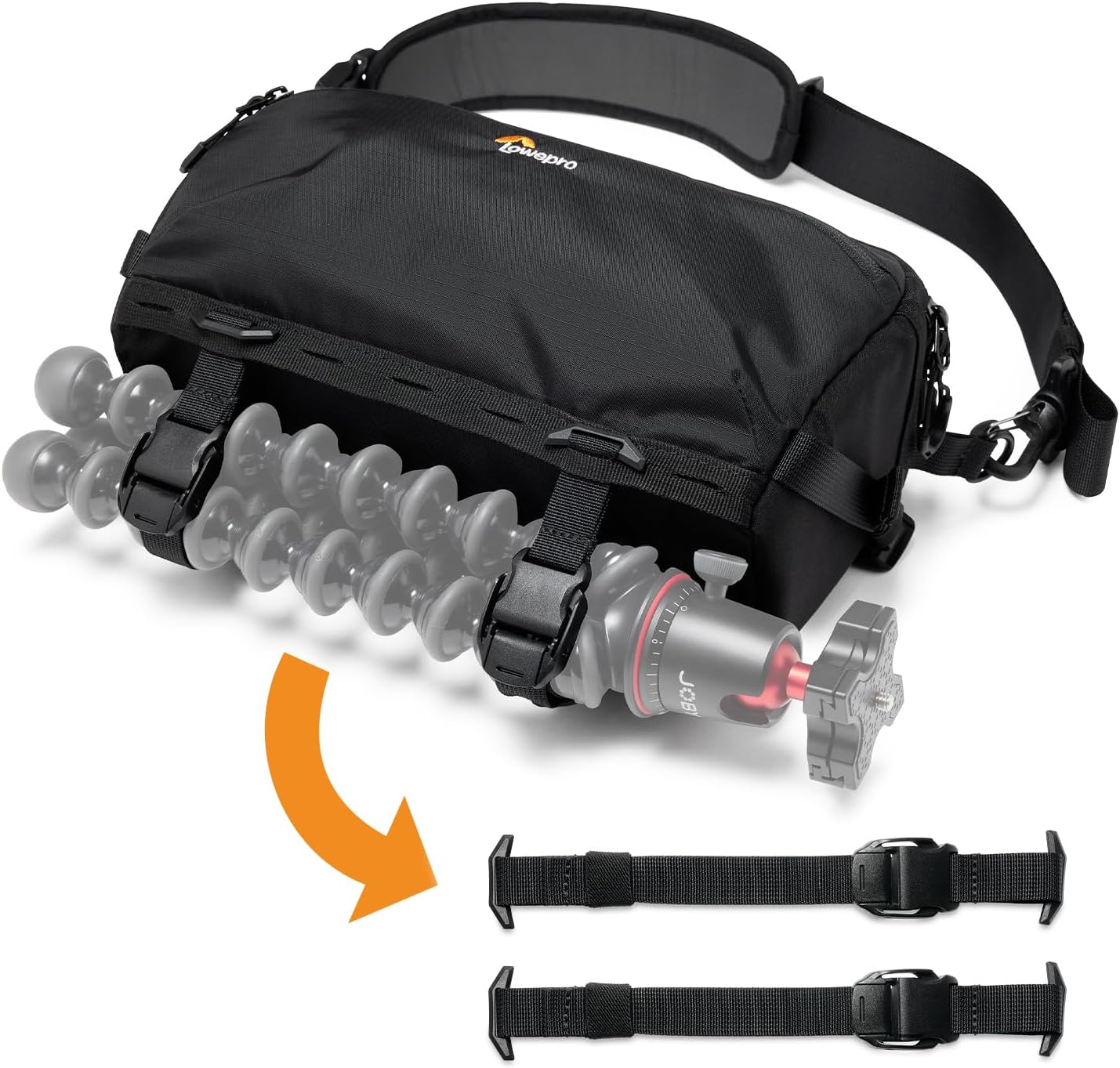 Lowepro ProTactic Lite SLX 120 AW III Camera Sling Bag, Professional Camera, Rain Cover, Lightweight Crossbody Sling Backpack, for Photographer, Videographer, Volume 5L, for DSLR/Mirrorless