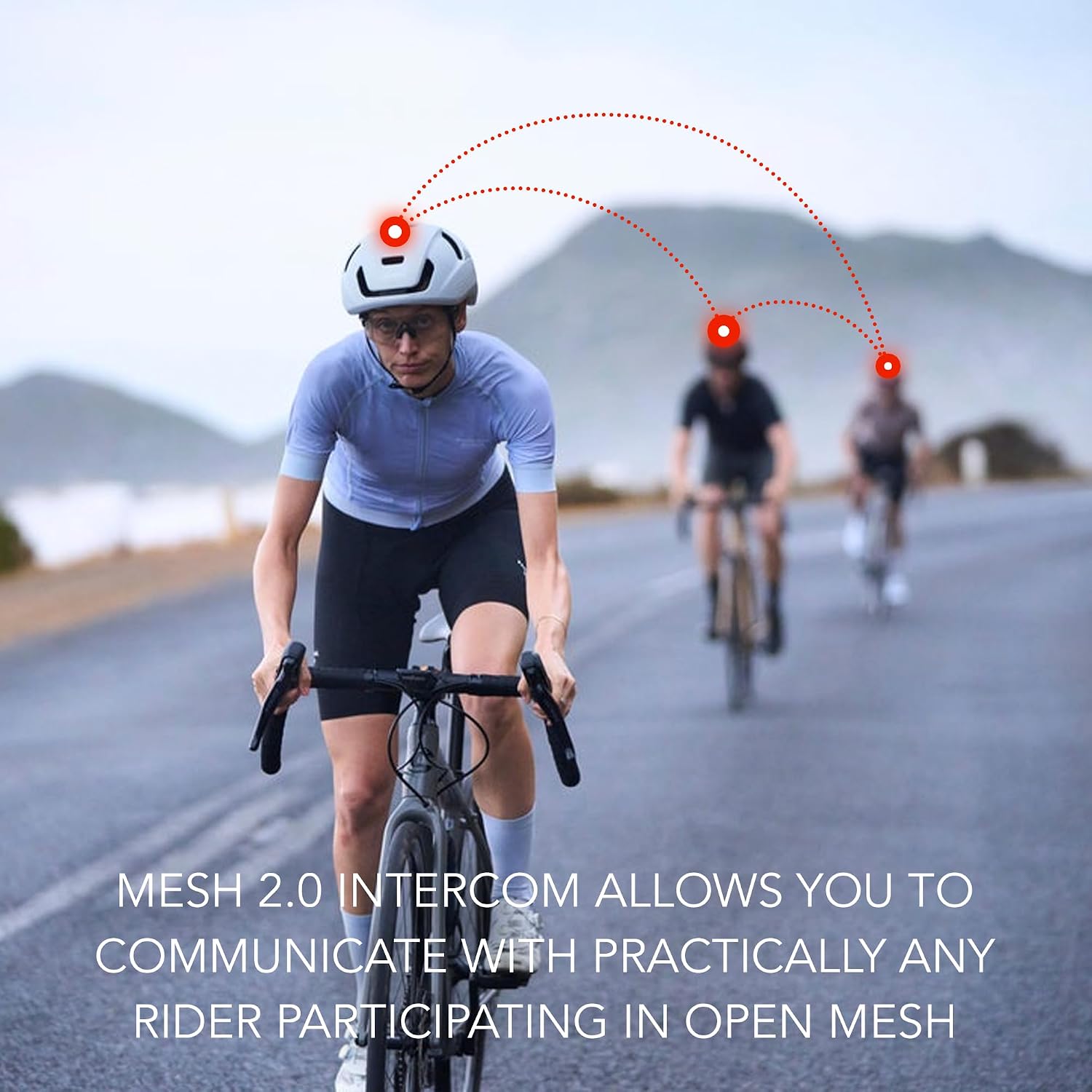Sena S Mesh Intercom Smart Road Cycling Helmet