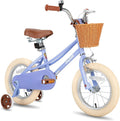 JOYSTAR Girls Bike for 2-12 Years Old Toddlers and Kids, 12' 14' 16' 18' 20' Retro Style Kids Bike with Training Wheels, 18 20 Inch Children Bicycle with Kickstand