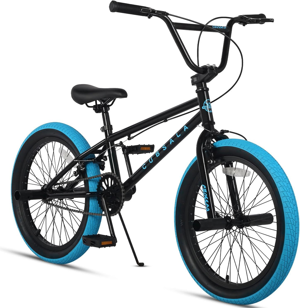 cubsala Freestyle BMX Bike, 18 20 Inch Kids Bicycle for 5-13 Years Old Kids and Beginner Level Rider, Multiple Colors